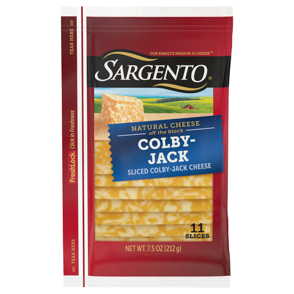 Sargento Natural Colby Jack Cheese Slices - 11 ct