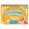 Smucker's Uncrustables Peanut Butter & Honey Spread Sandwich - 4 ct Frozen