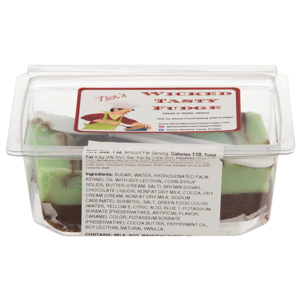 Nick's Mint Chocolate Wicked Tasty Fudge