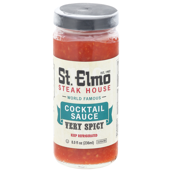 St. Elmo Steak House Very Spicy Cocktail Sauce Refrigerated