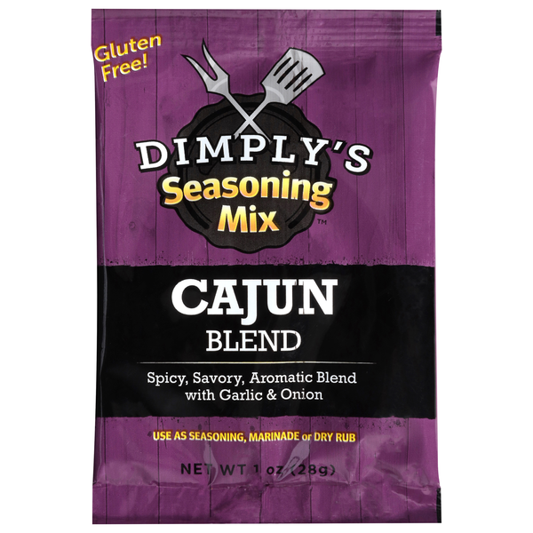 Dimply's Rub & Grill Authentic Cajun Chicken Dry Rub Seasoning & Marinade