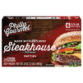 Philly Gourmet Steakhouse 1/3 lb Smokehouse Beef Patties - 6 ct Frozen