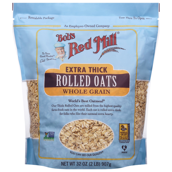 Bob's Red Mill Extra Thick Whole Grain Rolled Oats
