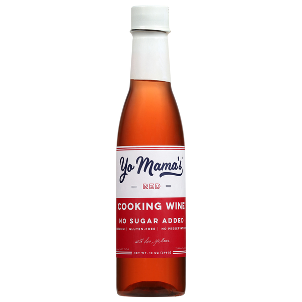 Yo Mama's No Sugar Added Red Cooking Wine