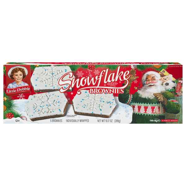 Little Debbie Snowflake Brownies - 5 ct