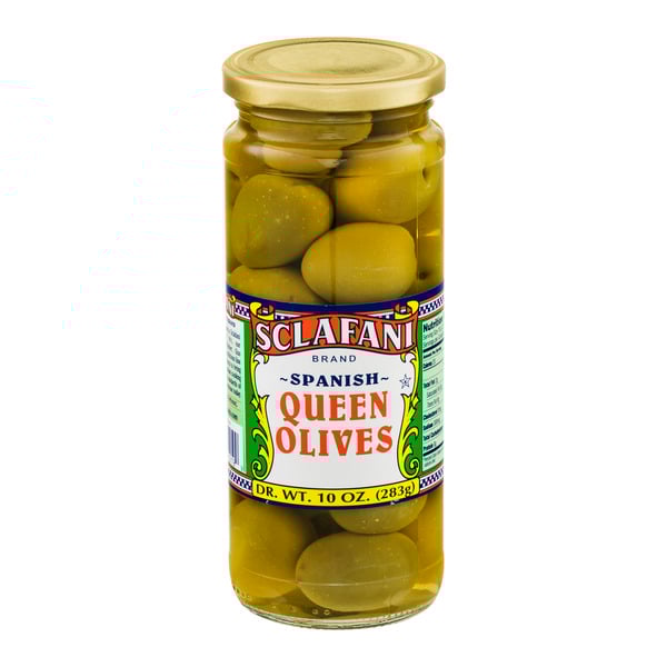 Save on Sclafani Queen Olives Spanish Order Online Delivery Stop & Shop