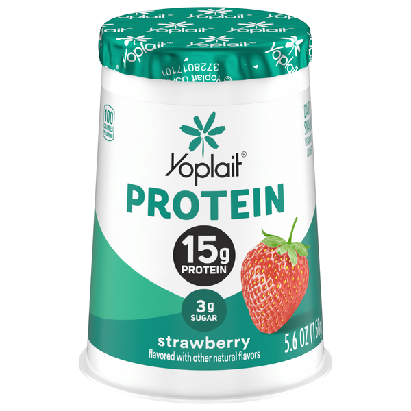 Yoplait Protein Strawberry Yogurt