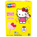 Popsicle Hello Kitty Strawberry & Cotton Candy Confection Bars - 6 ct