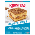 Krusteaz Gluten Free Cinnamon Swirl Crumb Cake & Muffin Mix