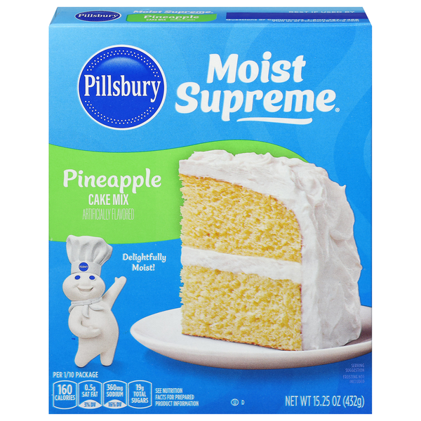 Pillsbury Moist Supreme Pineapple Cake Mix
