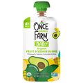 Once Upon a Farm Organic Baby Food Pineapple Banana Avocado with Mint