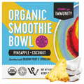 Pitaya Foods Organic Blue Coconut & Pineapple Swirl Smoothie Bowl Frozen