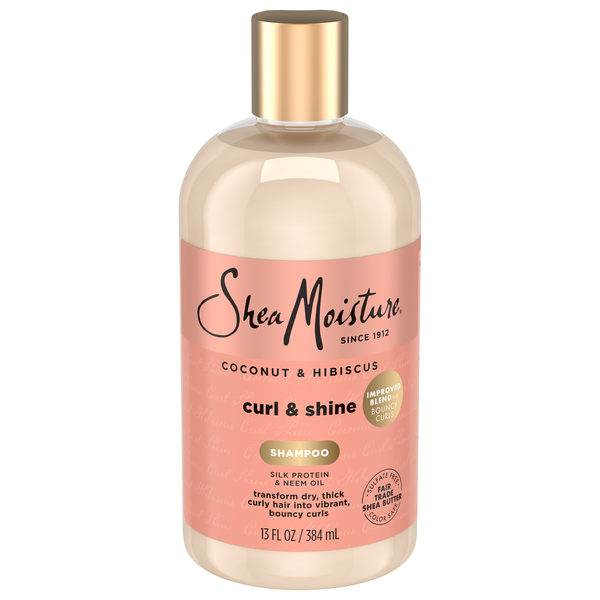Shea Moisture Coconut & Hibiscus Curl & Shine Shampoo