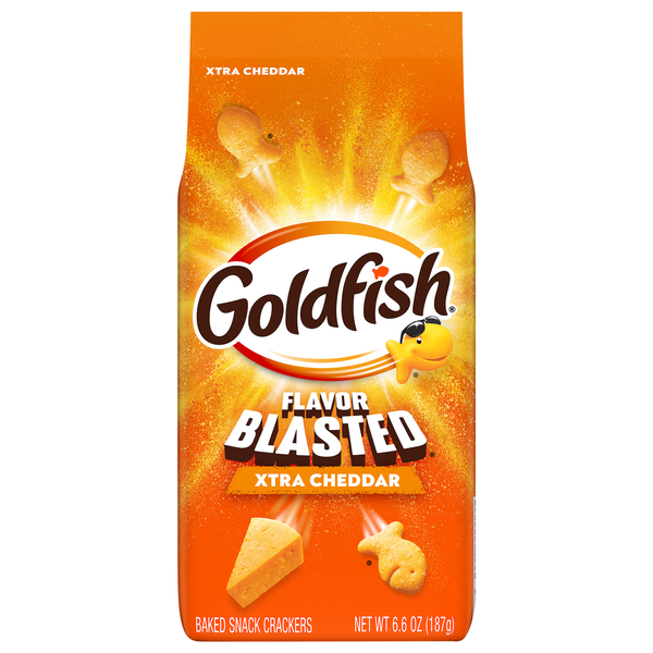 Pepperidge Farm Goldfish Flavor Blasted Xtra Cheddar Cheese Crackers