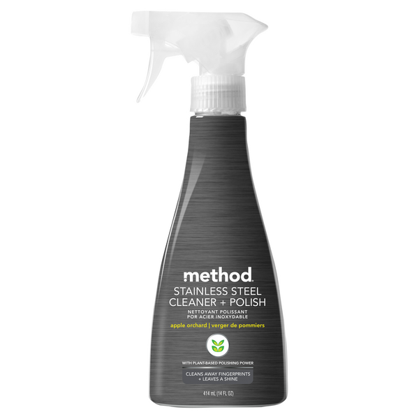 Method Apple Orchard Stainless Steel Cleaner + Polish Trigger Spray
