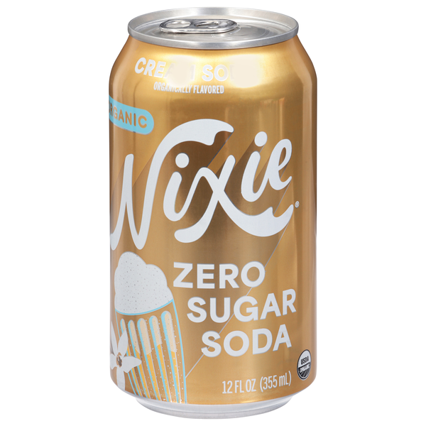 Nixie Organic Zero Sugar Cream Soda