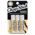 ChapStick Classic Vanilla Lip Protectant - 3 ct