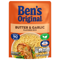 Ben's Original 90 Second Microwave Ready Rice Mix Butter & Garlic Flavored