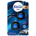 Febreze Car Ocean Air Freshener Vent Clips - 2 ct
