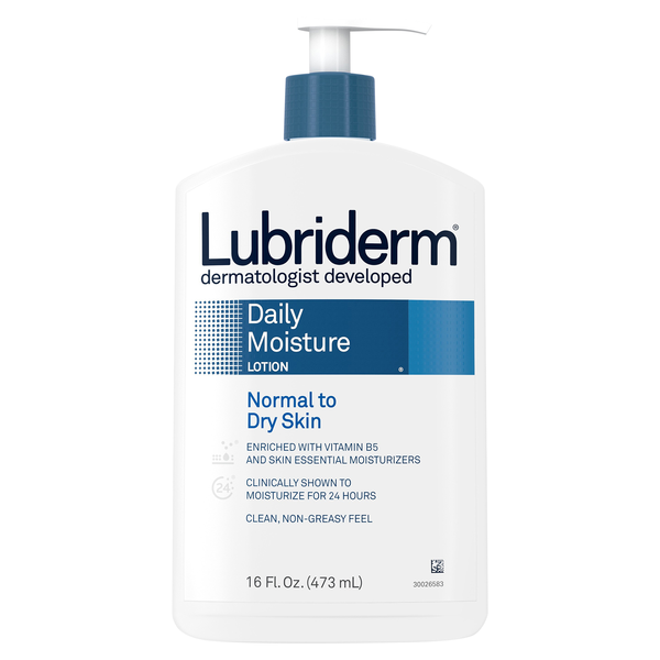 Lubriderm Daily Moisture Lotion Normal to Dry Skin Pump