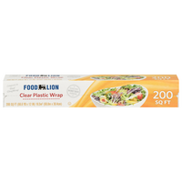 Food Lion Plastic Wrap Clear