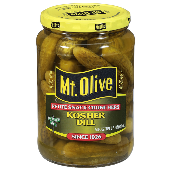 Save on Mt. Olive Petite Snack Crunchers Kosher Dill Pickles Order