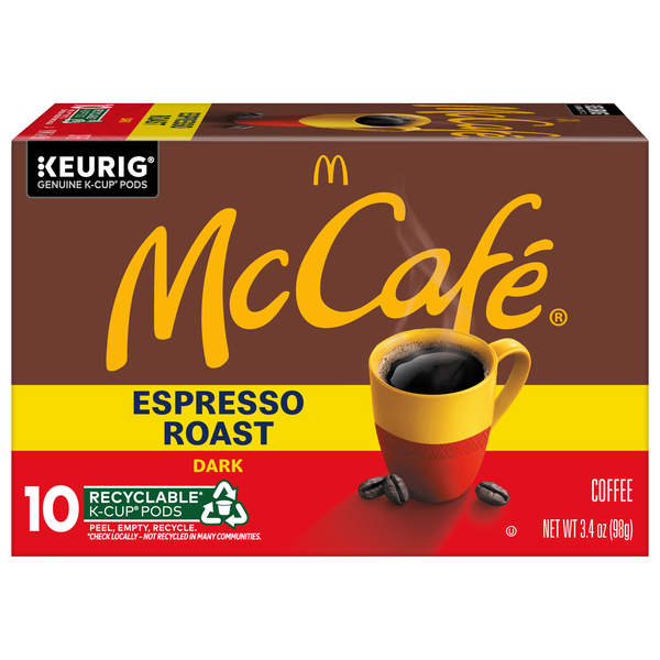 McCafe Espresso Dark Roast K-Cup Coffee Pods