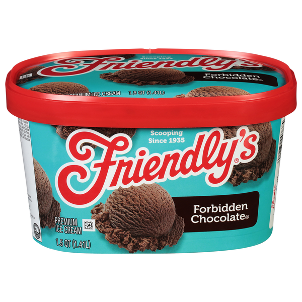 Friendly's Forbidden Chocolate Ice Cream