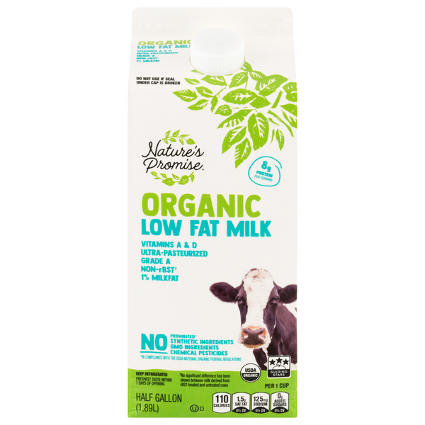 Nature's Promise Organic 1% Low Fat Milk