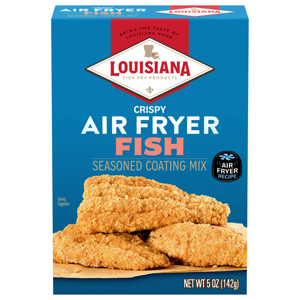 Louisiana Crispy Air Fryer Fish Seasoned Coating Mix