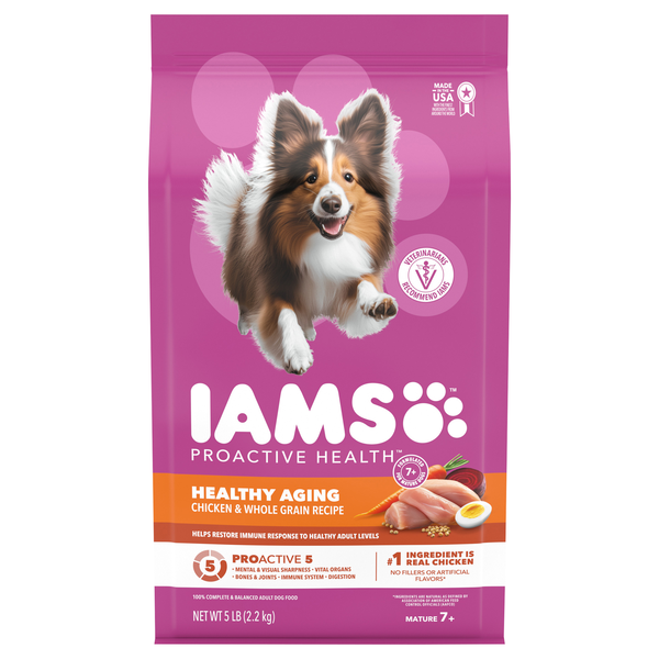 IAMS Proactive Healthy Aging Chicken & Whole Grain Dry Dog Food