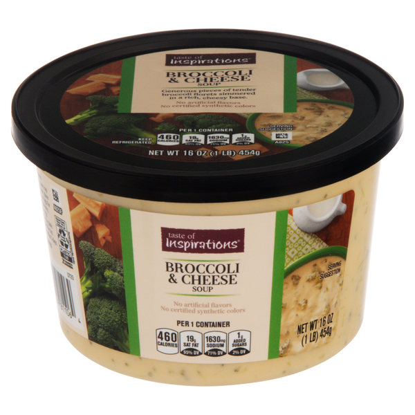 Taste of Inspirations Broccoli & Cheese Soup Refrigerated