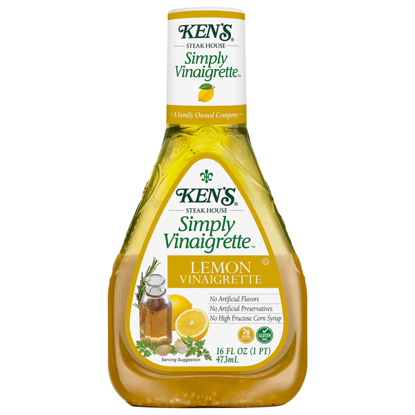 Ken's Steak House Simply Lemon Vinaigrette