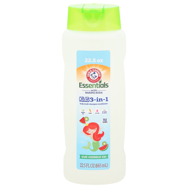 Arm & Hammer Kids Under Watermelon Kiwi 3-in-1 Wash Shampoo + Conditioner