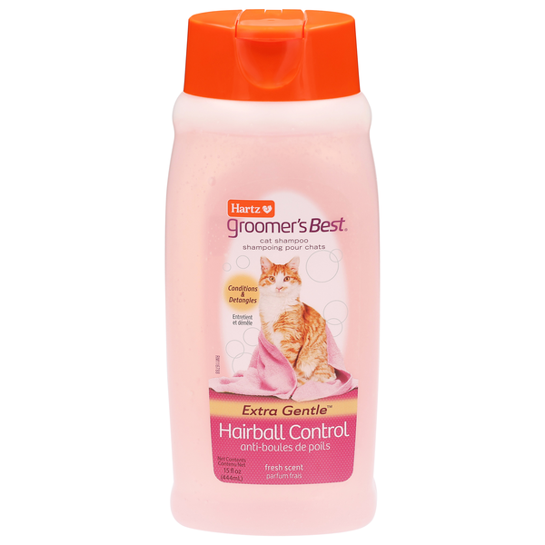 Hartz Groomer's Best Shampoo for Cats Hairball Control