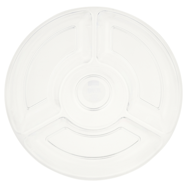 Save on Smart Living Chip & Dip Platter White Acrylic Order Online