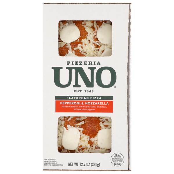 Pizzeria Uno Pepperoni & Mozzarella Flatbread Pizza