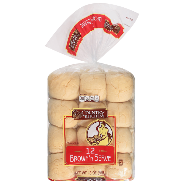 Country Kitchen Brown 'n Serve Dinner Rolls - 12 ct
