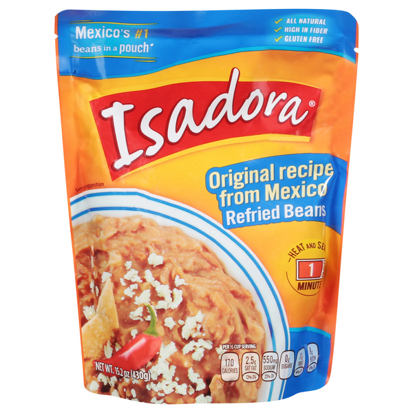 Save on Isadora Refried Beans Original Recipe Order Online Delivery