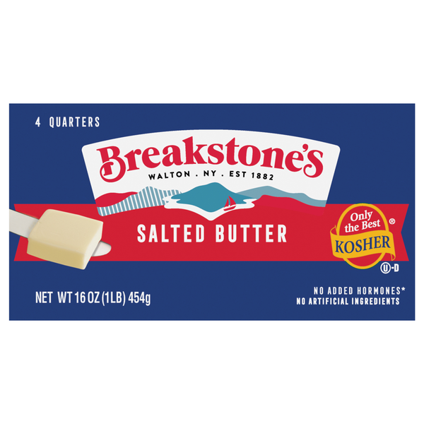 Breakstone's Kosher Salted Butter Sticks - 4 ct