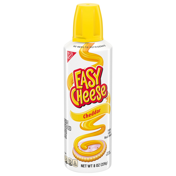 Easy Cheese Cheddar Cheese Snack