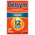 Delsym Cough Suppressant 12 Hour Relief Extended Release Orange Liquid