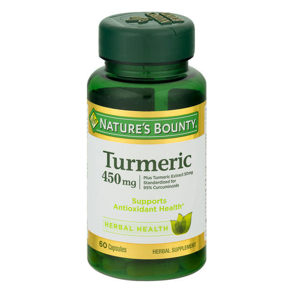 Save on Nature's Bounty Turmeric 450mg Capsules Order Online Delivery