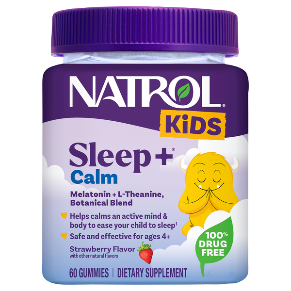 Natrol Kids Sleep + Calm Strawberry Gummies