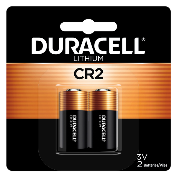 Duracell Lithium CR2 Batteries 3V