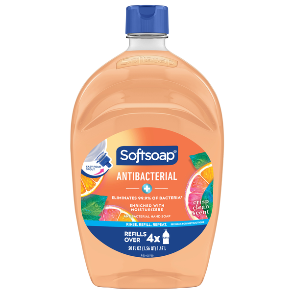 Softsoap Crisp Clean Liquid Hand Soap with Moisturizers Refill