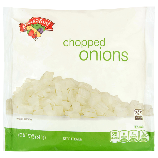 Hannaford Chopped Onions Frozen