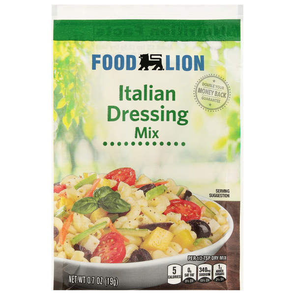 Food Lion Italian Dressing Mix Packet