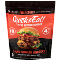 Quick'N Eat! Flame Grilled Beef Patties Frozen