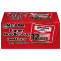 Maruchan Beef Flavor Ramen Noodle Soup - 12 ct